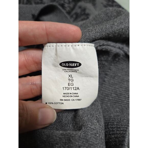 Old navy xl women's gray damask sweater - Picture 7 of 10